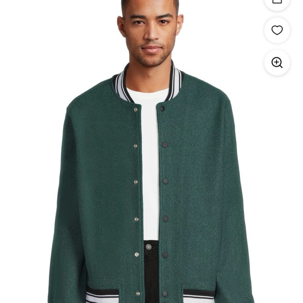 George Tan Bomber Varsity Jacket